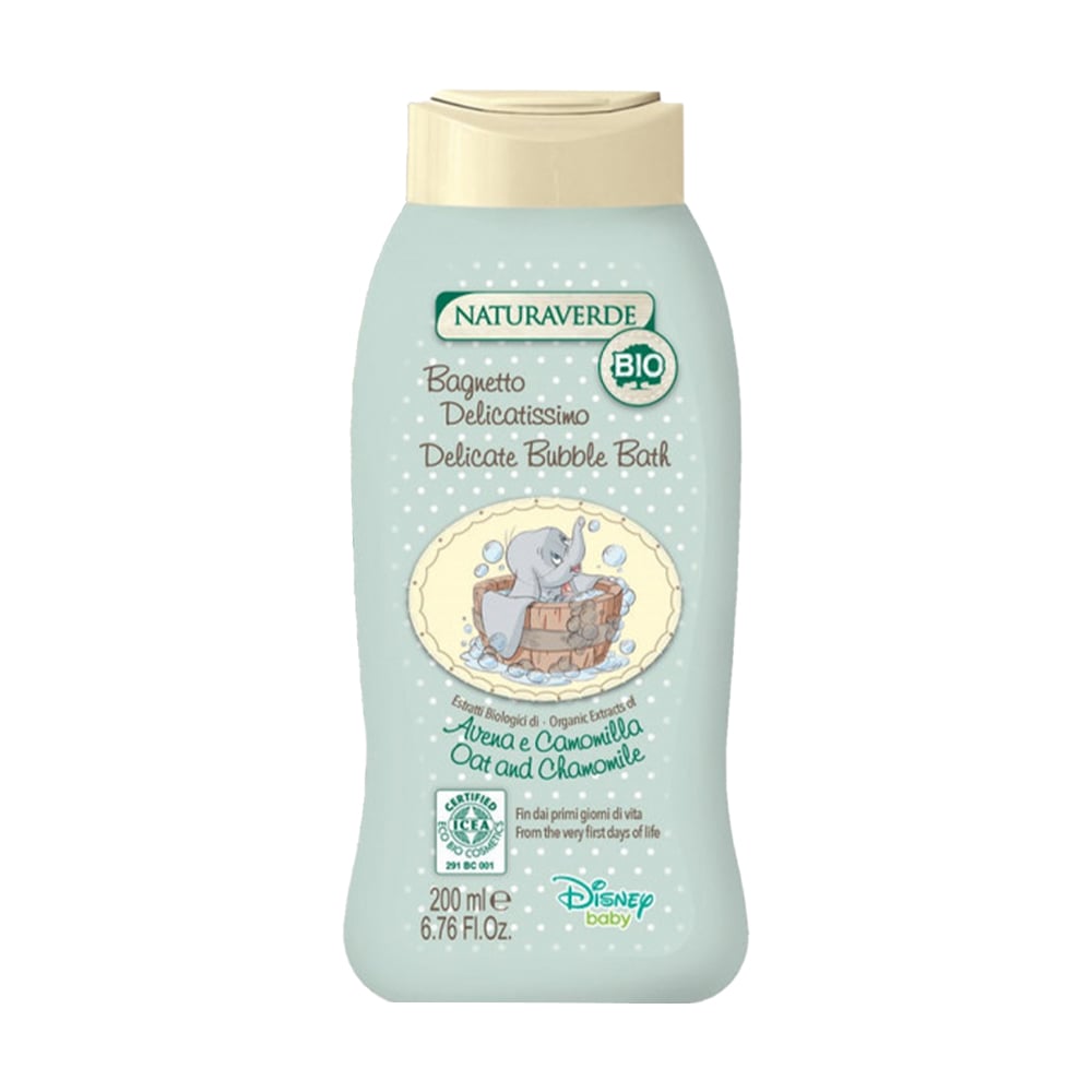Дитяча пінка для ванни Naturaverde Disney Baby Delicate Bubble Bath, 200 мл